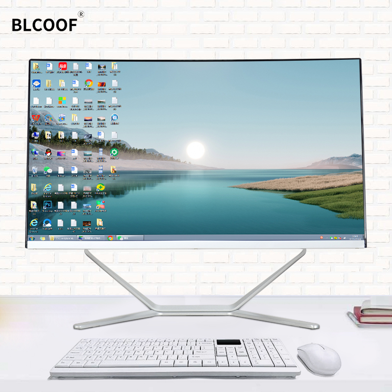 Pc Gaming Core I7 - POS หน้าจอคอมพิวเตอร์แบบโค้งแบบ All In One PC