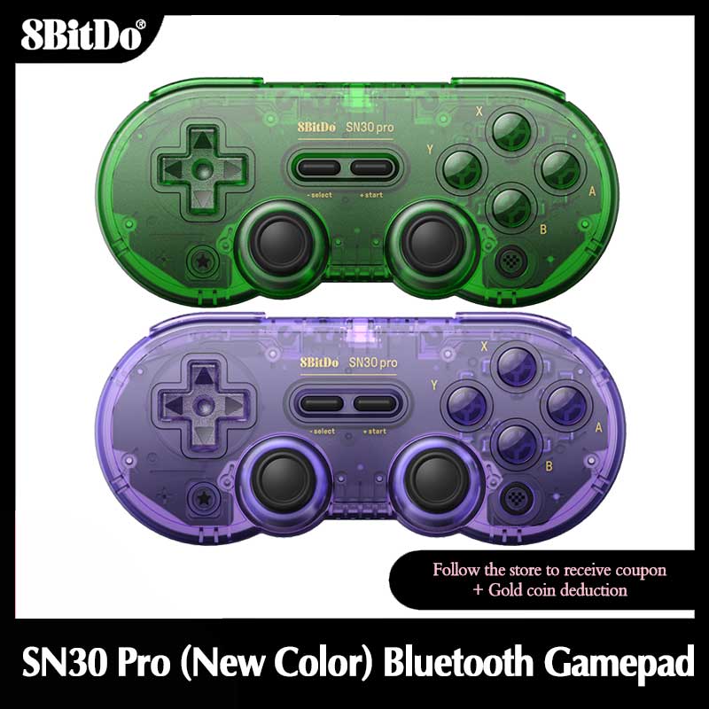 Pc Gaming Victus - 8Bitdo SN30 ProบลูทูธGamepad Controllerจอยสติ๊กสําหรับNintend Switch NS