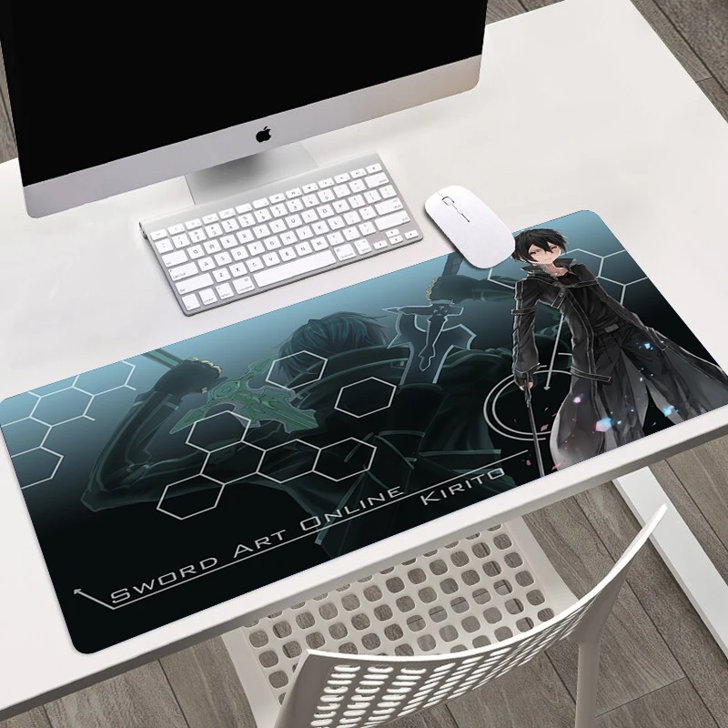 Pc Gaming Online - แผ่นรองเมาส์อนิเมะ Sword Art Online (SAO) พิมพ์ลาย