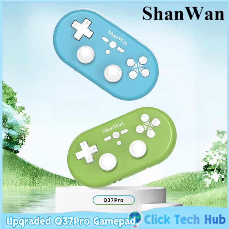 Pc Gaming Compact - คอนโทรลเลอร์เกมพกพา Shanwan Q37pro Mini รุ่นอัปเกรด แบบไร้สาย