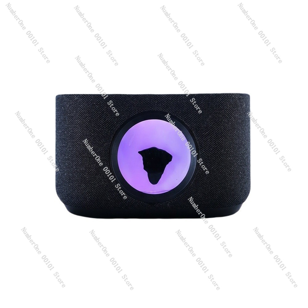 Gaming Speaker - ลำโพงบลูทูธไร้สายแบบแม่เหล็กพร้อมระบบชาร์จไร้สาย ซับวูฟเฟอร์เสียงรอบทิศทาง 3 มิติ สำหรับเล่นเกมบนเดสก์ท็อป พร้อมไฟ
