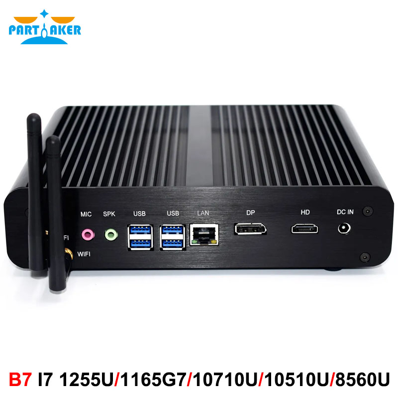 Pc Gaming Core I7 - มินิพีซีไร้พัดลม Partaker รุ่นที่ 12 Alder Lake