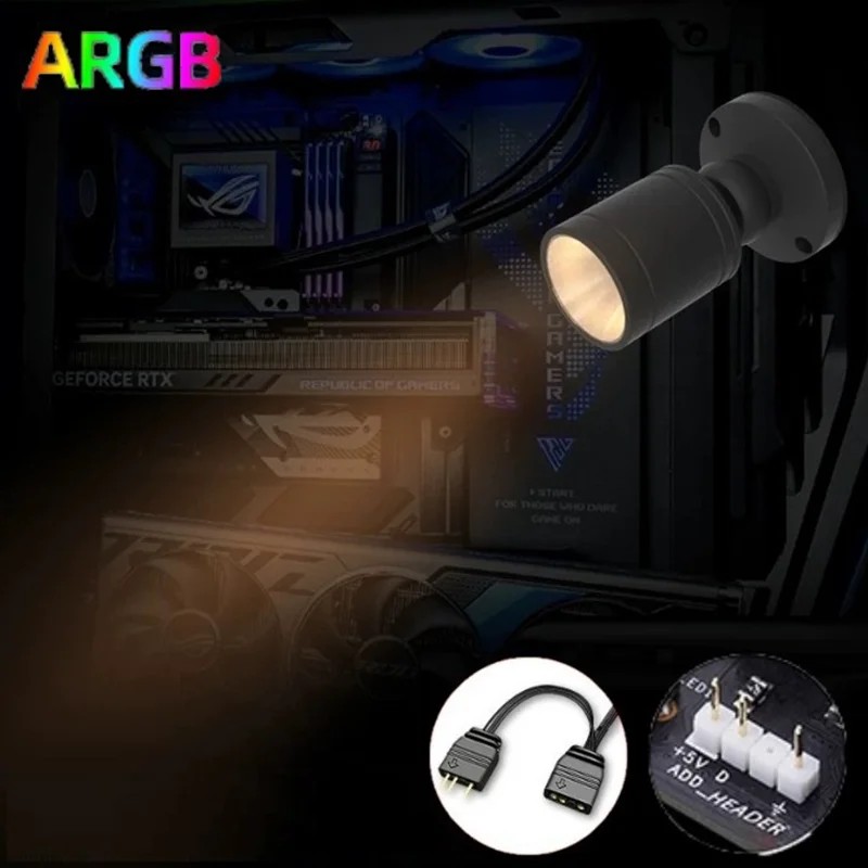 ไฟ LED QITU 1W 3W ARGB 5V 3Pin - Pc Gaming Compact บทวิจารณ์และราคา