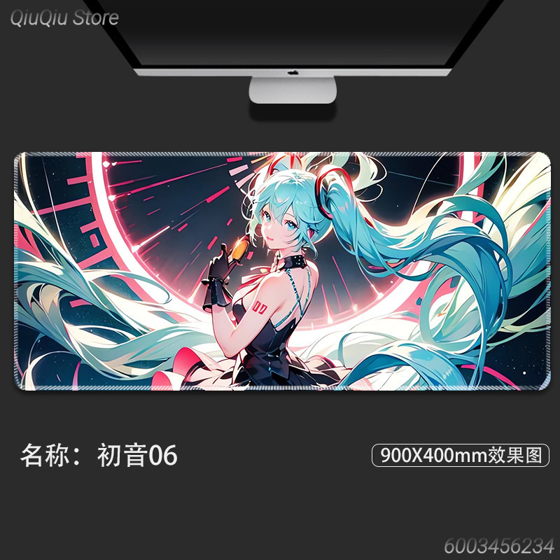 ฮัตสึเนะ มิกุ อะนิเมะแผ่นรองเม - Pc Gaming Hatsune Miku บทวิจารณ์และราคา