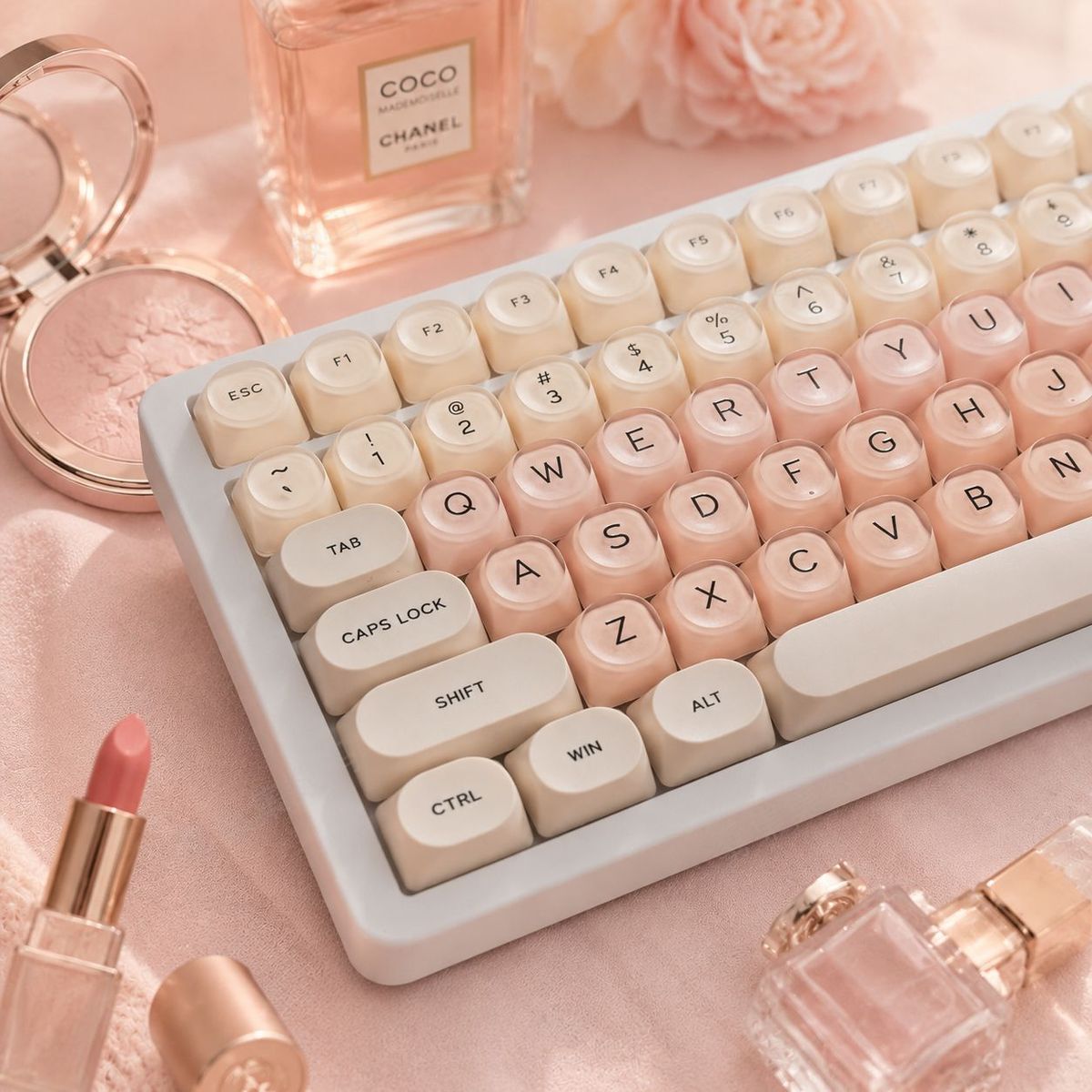 คีย์แคปพลาสติกใสกึ่งโปร่งแสง 1 - Pc Gaming Liquid บทวิจารณ์และราคา