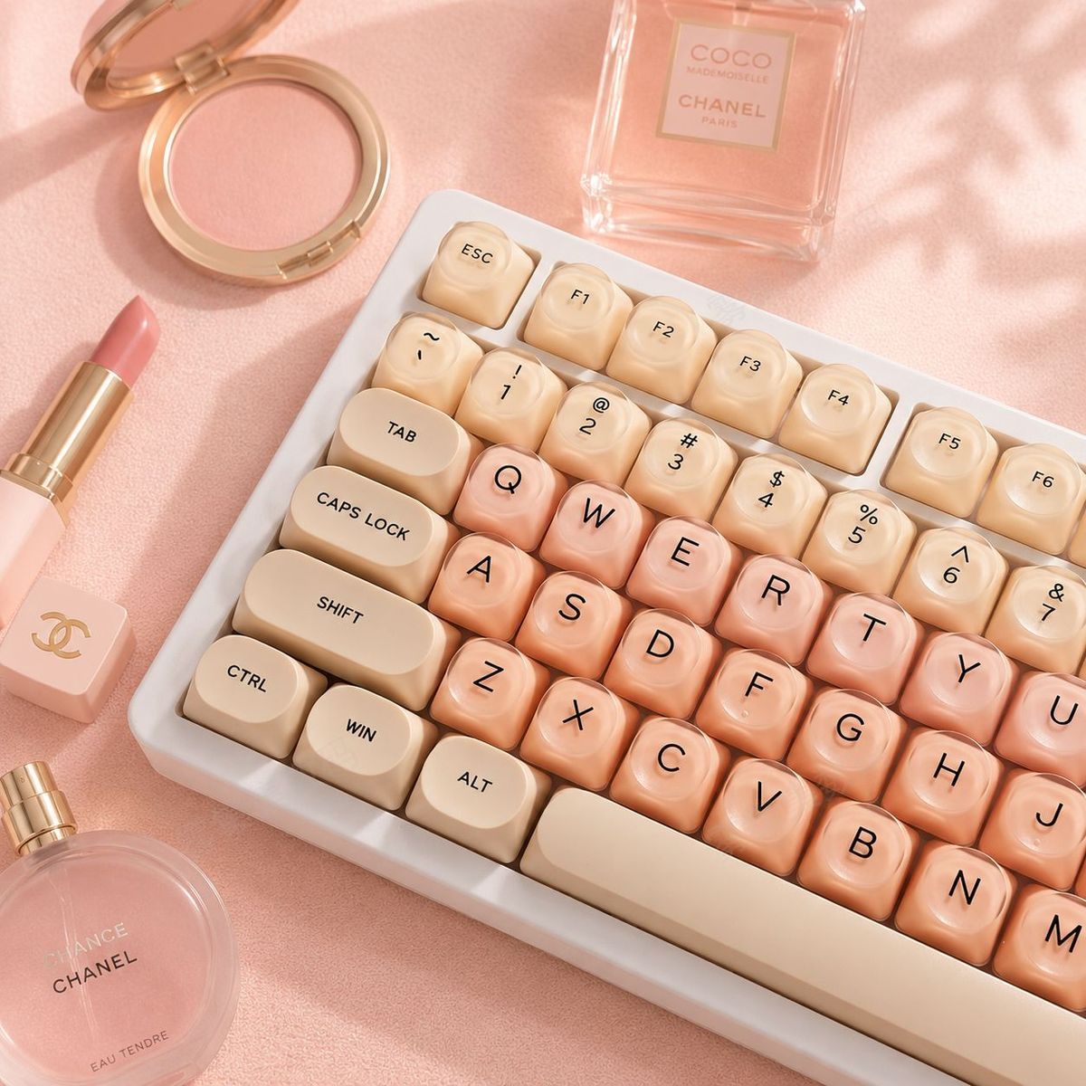 คีย์แคปพลาสติกใสกึ่งโปร่งแสง 1 - Pc Gaming Liquid บทวิจารณ์และราคา