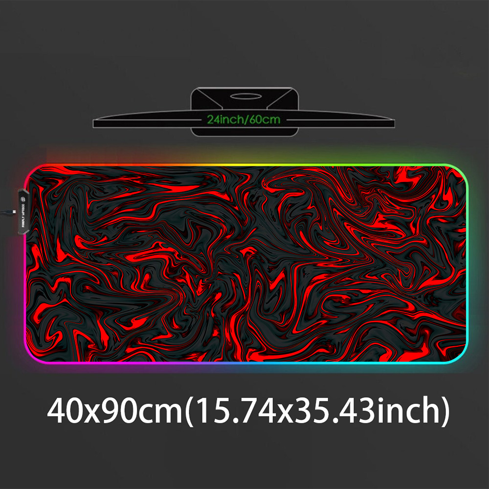 แผ่นรองเมาส์ RGB แผ่นรองเมาส์ส - Pc Gaming Liquid บทวิจารณ์และราคา