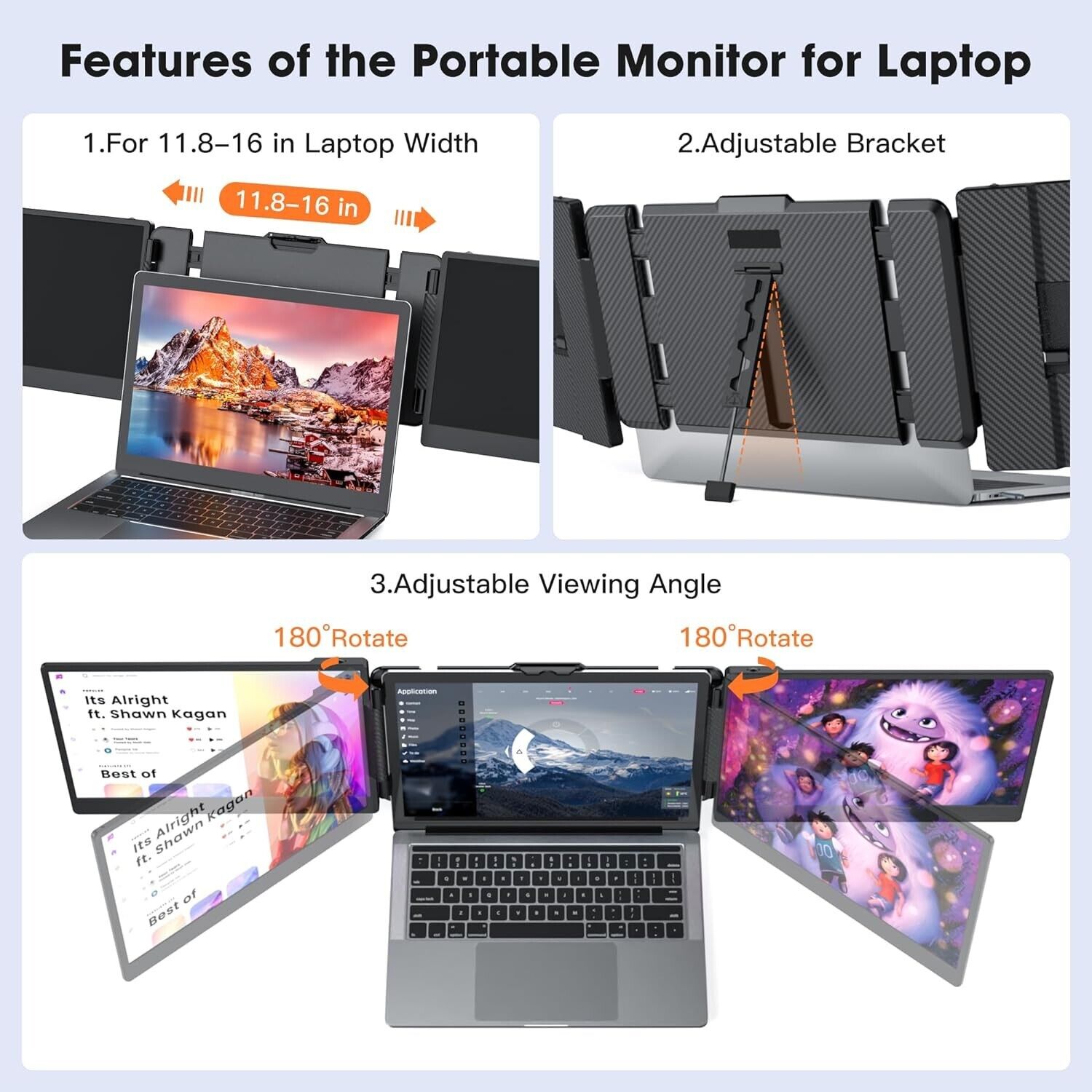 จอภาพพกพา OFFIYA ขนาด 14 นิ้ว  - High Refresh Monitor บทวิจารณ์และราคา