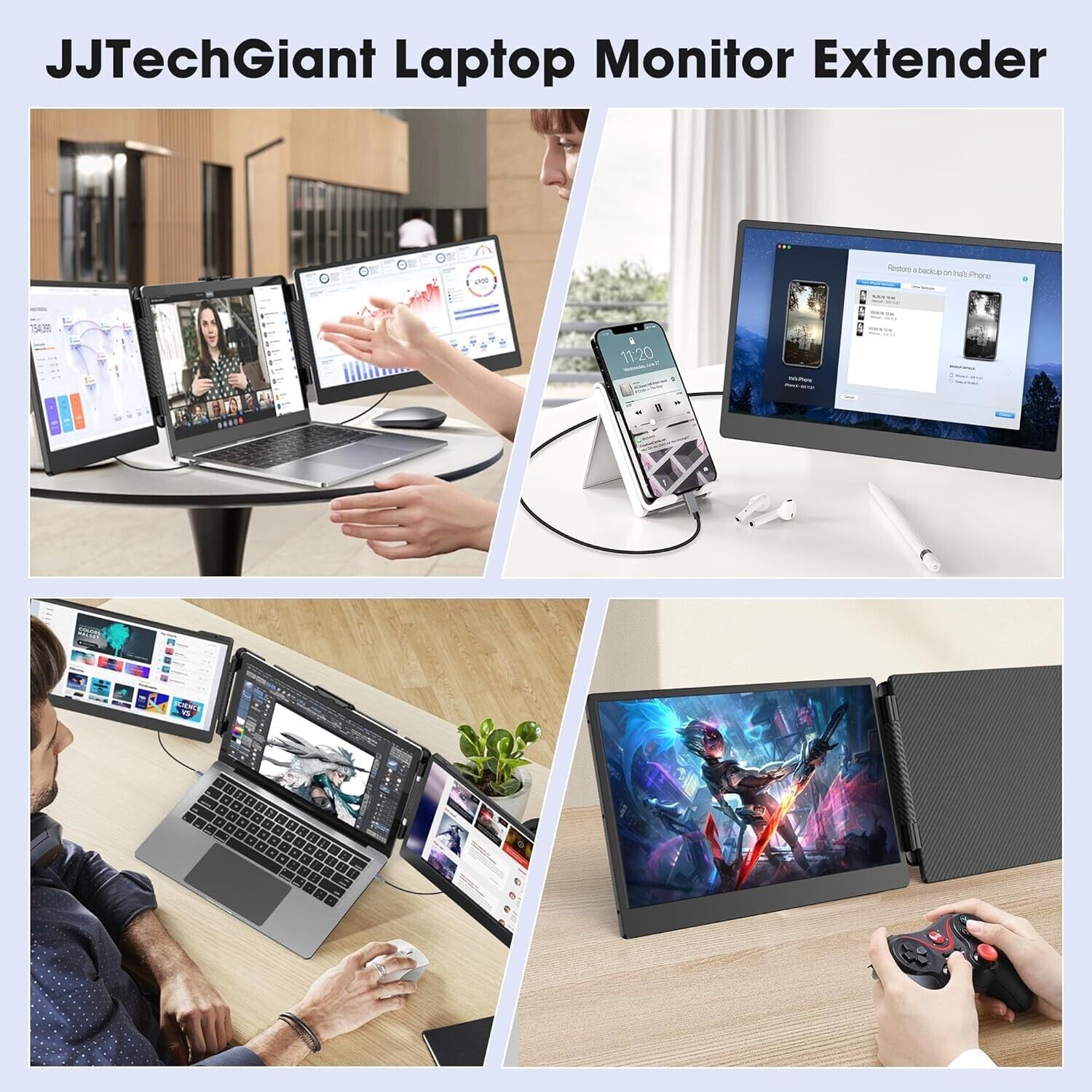 จอภาพพกพา OFFIYA ขนาด 14 นิ้ว  - High Refresh Monitor บทวิจารณ์และราคา