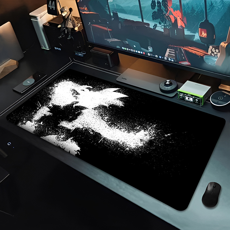แผ่นรองเมาส์อนิเมะ DBZ สีดำ ลา - Pc Gaming Upgrades บทวิจารณ์และราคา