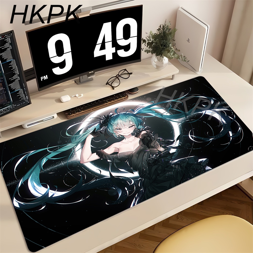 แผ่นรองเมาส์เกมมิ่งขนาดใหญ่ลาย - Pc Gaming Hatsune Miku บทวิจารณ์และราคา