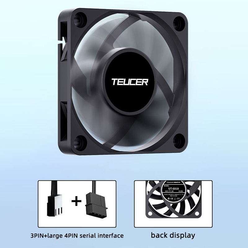 พัดลมระบายความร้อน TEUCER UT-6 - Pc Gaming Liquid บทวิจารณ์และราคา