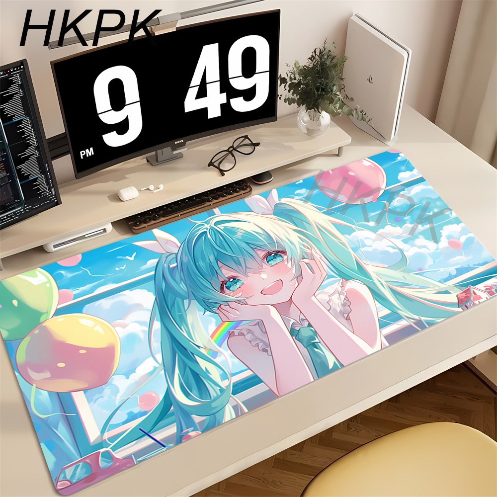 แผ่นรองเมาส์ H-hatsune Miku Mu - Pc Gaming Hatsune Miku บทวิจารณ์และราคา