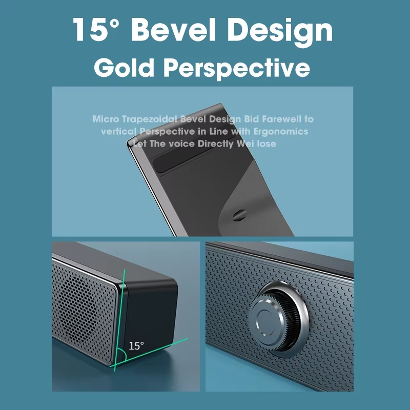 บลูทูธ 5.0 4D ซาวด์บาร์แบบมีสา - Gaming Speaker บทวิจารณ์และราคา