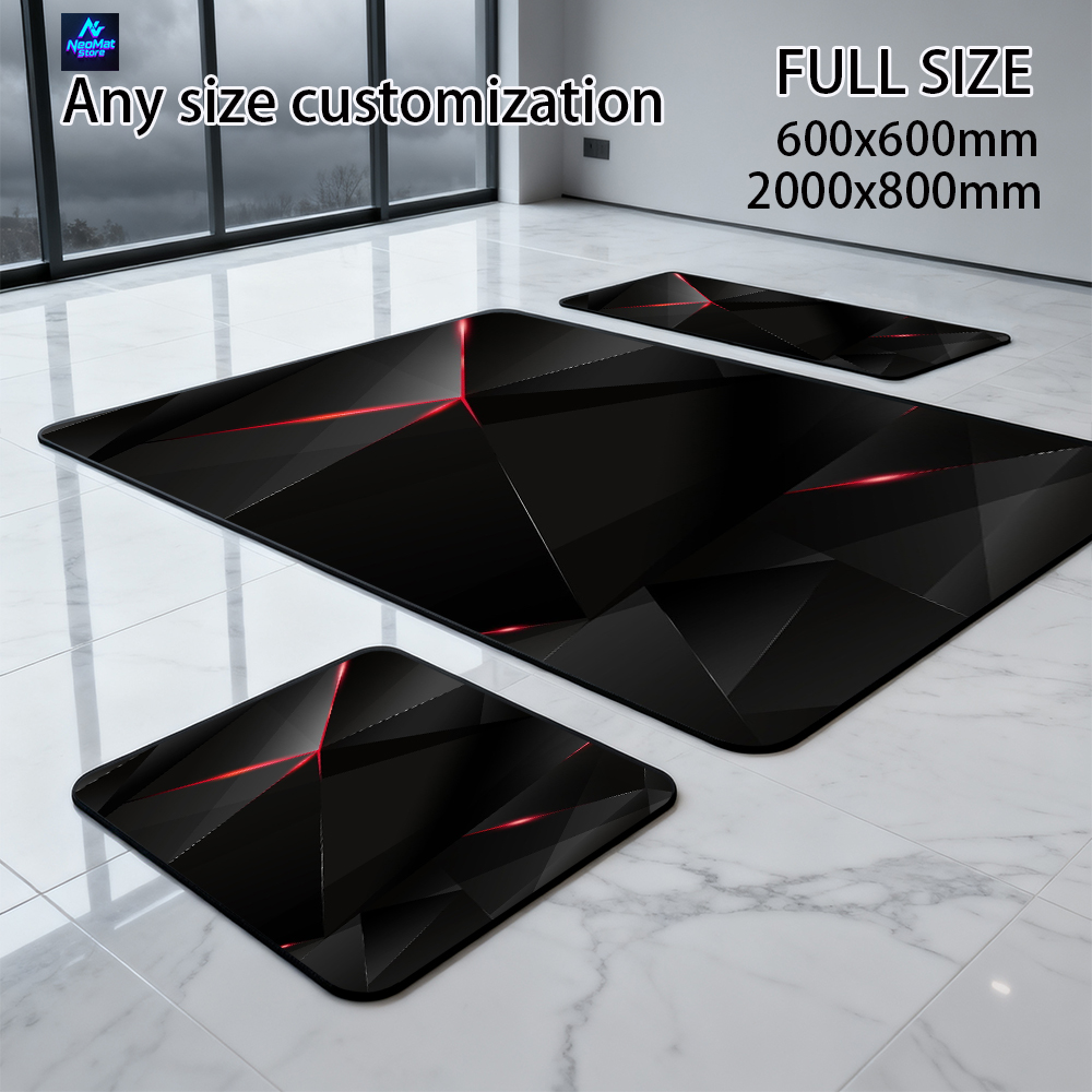 แผ่นรองเมาส์สีดำ 1200x600 แผ่น - Pc Gaming Names บทวิจารณ์และราคา