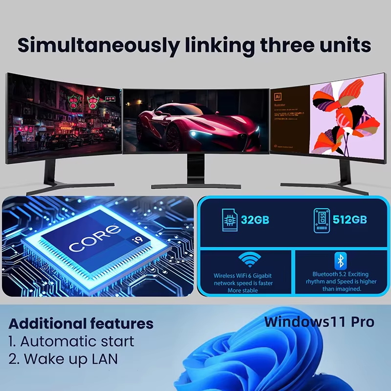 มินิพีซี 2026 Intel Core I9 10 - Pc Gaming Compact บทวิจารณ์และราคา