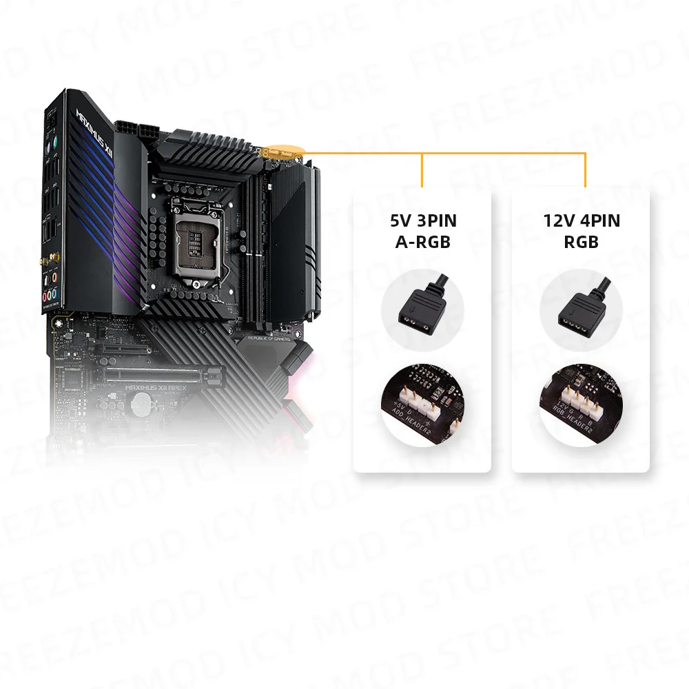 ICY MOD กระจก RGB แผงการปรับแต - Pc Gaming Fullset บทวิจารณ์และราคา