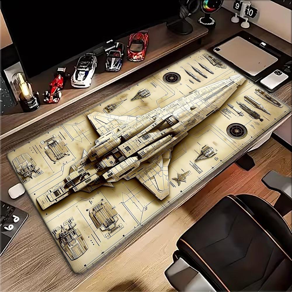 แผ่นรองเมาส์เกมมิ่งขนาดใหญ่ XX - Pc Gaming Drawing บทวิจารณ์และราคา