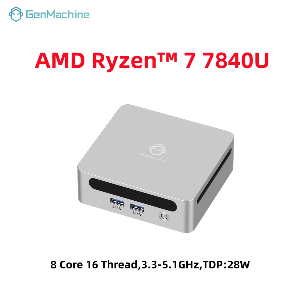 GenMachine Mini PC USB4 2.5G L - Pc Gaming Windows 7 บทวิจารณ์และราคา