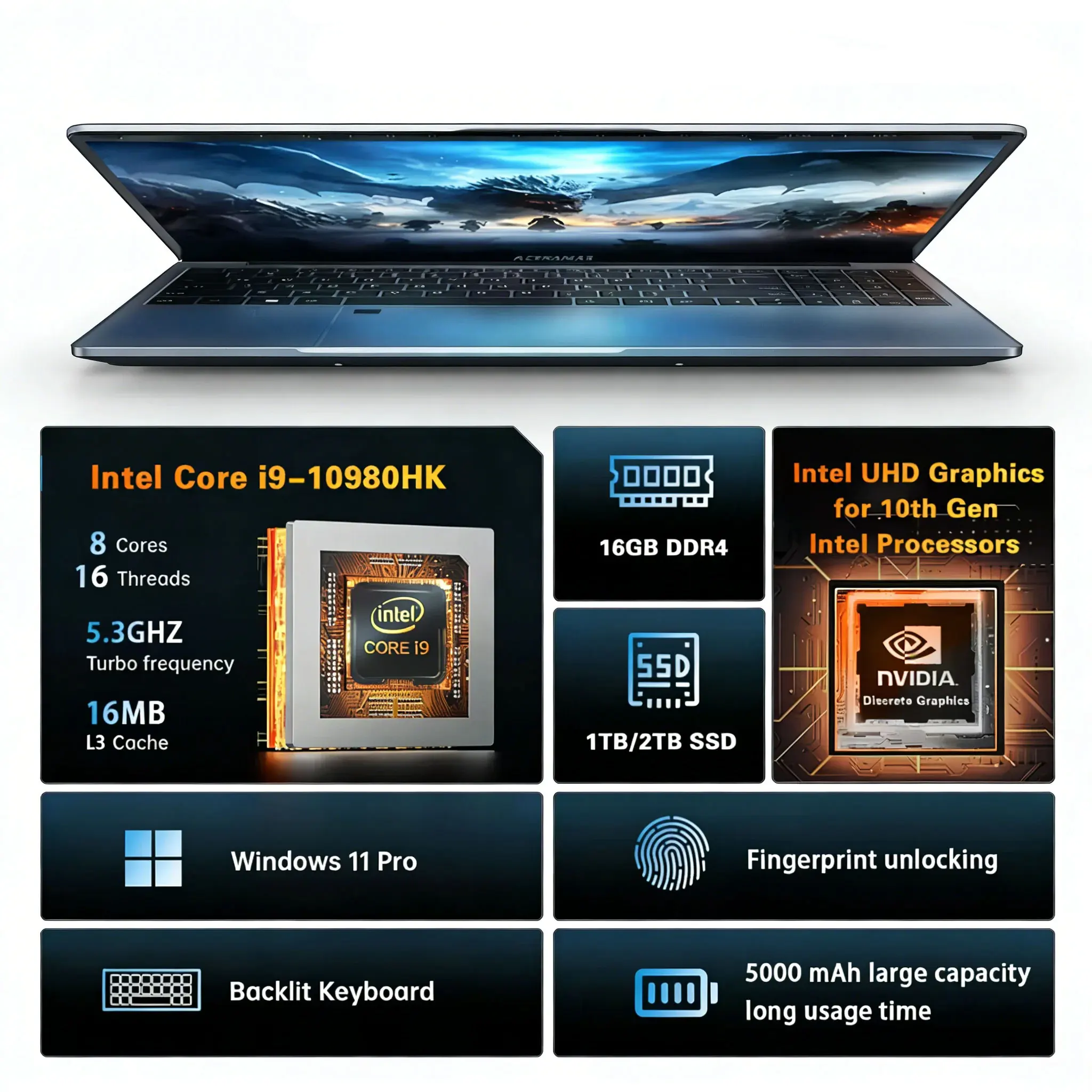 แล็ปท็อปเกมมิ่งพกพาขนาด 15.6 น - Pc Gaming Notebook บทวิจารณ์และราคา