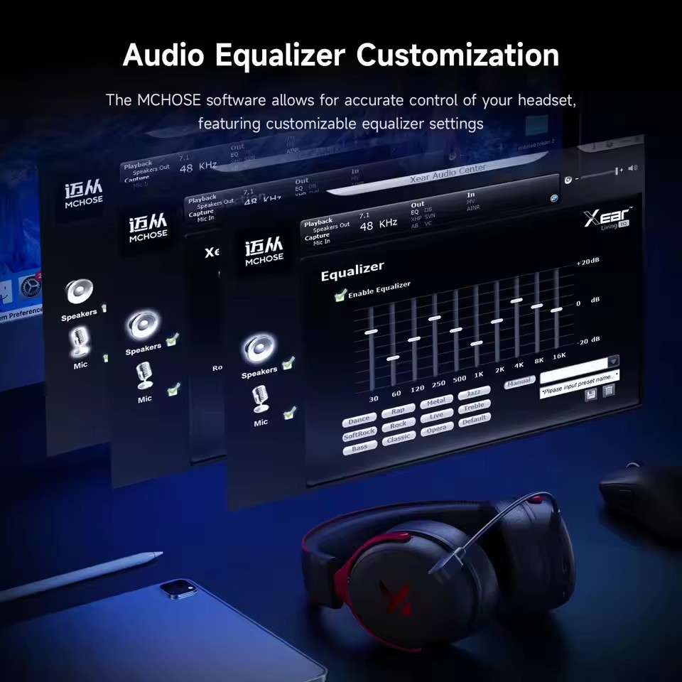 ชุดหูฟังอีสปอร์ตไร้สาย ความหน่ - Pc Gaming Victus บทวิจารณ์และราคา