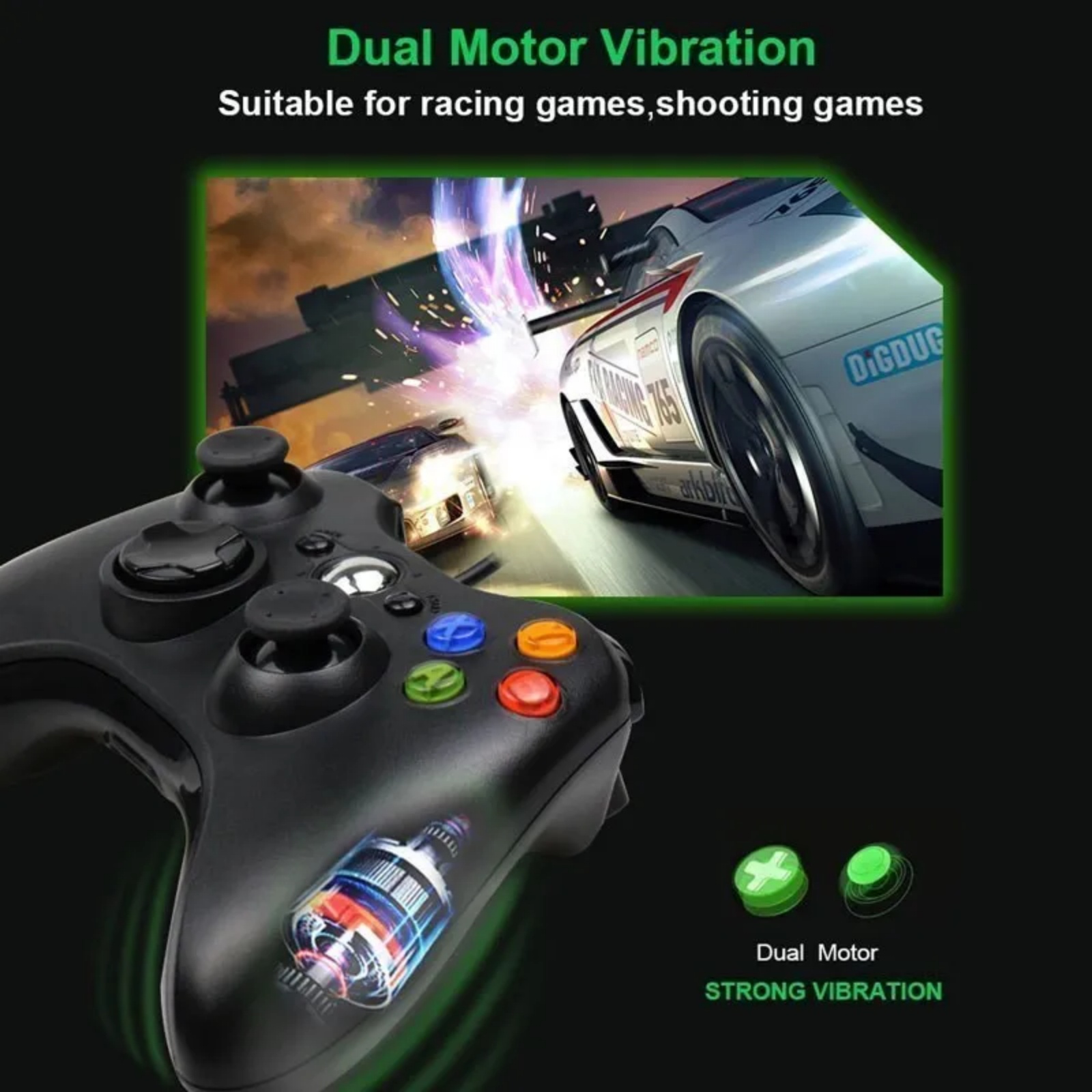 GAMROMBO คอนโทรลเลอร์เกมสำหรับ - Pc Gaming Windows 7 บทวิจารณ์และราคา