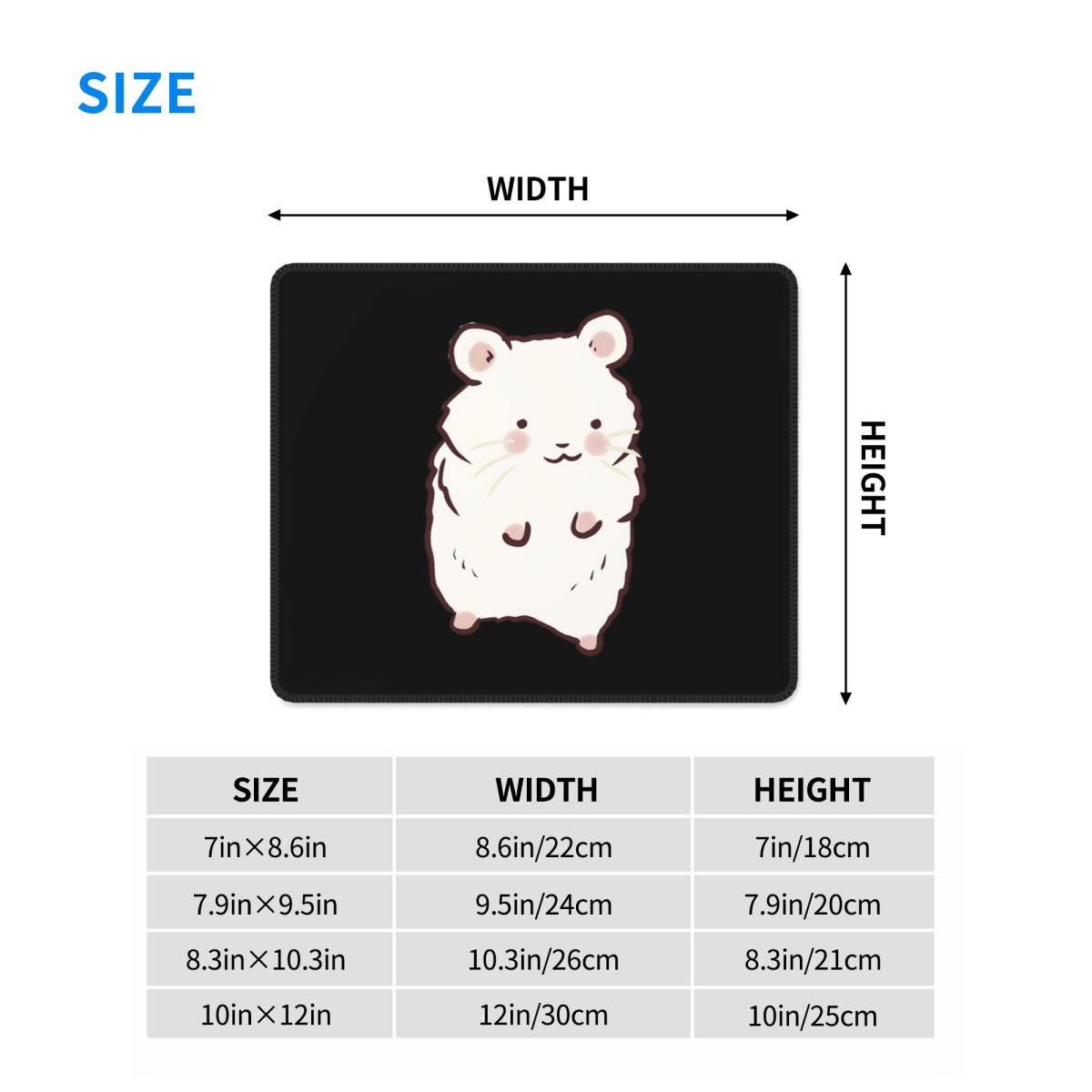 แผ่นรองเมาส์หลายขนาด ลายหนูแฮม - Pc Gaming Drawing บทวิจารณ์และราคา