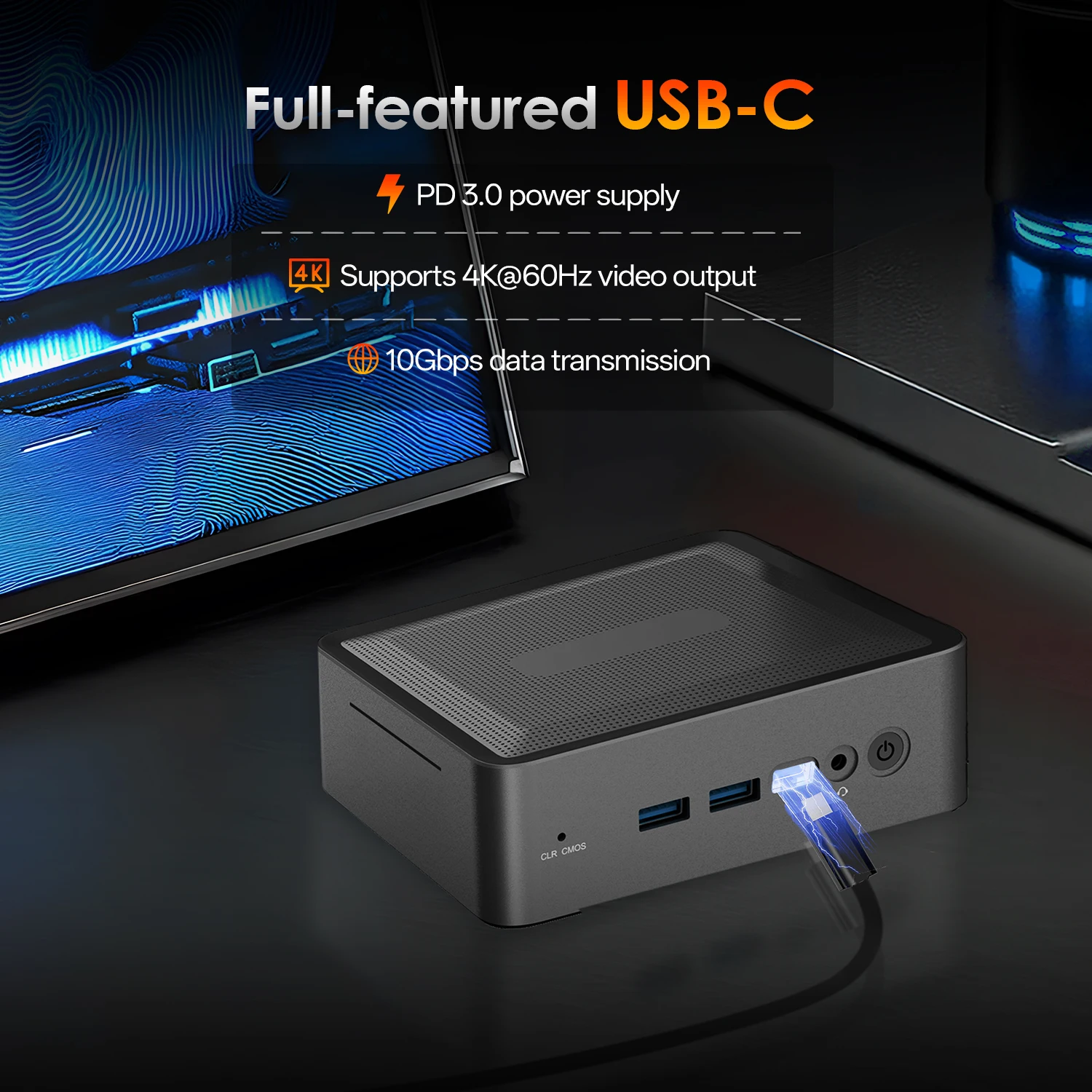 มินิพีซี U58 Ryzen 7 5825U WIF - Pc Gaming Windows 7 บทวิจารณ์และราคา