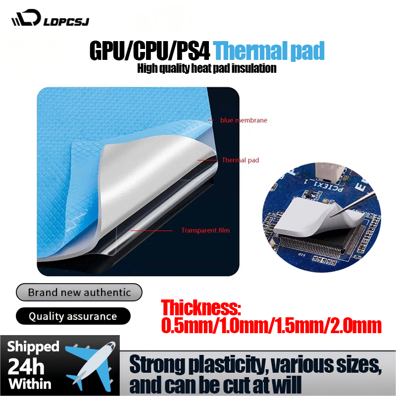 แผ่นซิลิโคนนำความร้อน LDPCSJ ป - Pc Gaming Notebook บทวิจารณ์และราคา